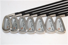 Ben Hogan Irons 3-9 Model Bh-5 Offset Graphite Shafts #3