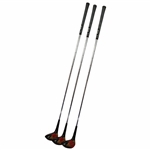 (3) High Lofted Woods 10, 12, 14 St. Andrews Stamped