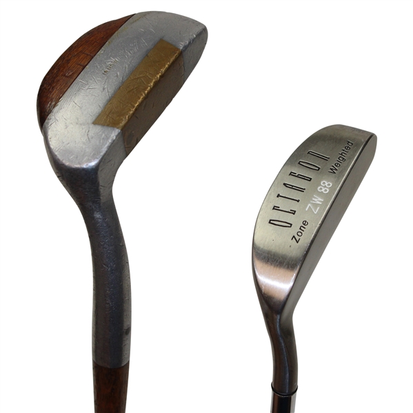 Otey Crisman Wood Shaft & Octagon Zone Weighted ZW88 Putters
