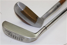 Otey Crisman Wood Shaft & Octagon Zone Weighted ZW88 Putters