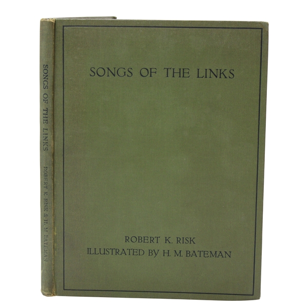 1919 Songs Of The Links Book by Robert Risk
