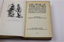 1912 'The Book Of The Links A Symposium On Golf' Book by Martin Sutton
