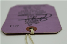Jack Nicklaus Signed 1959 Masters Tournament Final Rd Badge #4611 - Jack's Masters Debut! JSA ALOA
