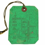 1960 Masters Tournament SERIES Badge #2222 - Arnold Palmer Winner