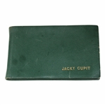 Jacky Cupits 1967 Masters Address Book Jacky Cupit