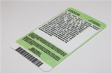 2025 Masters Map & Flag Official Hospitality Only Thursday Badge #U00034 - Rory Career Grand Slam!