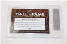 Gene Sarazen 2021 WGHoF Cut Edition & 2014 Jack Fleck/Ray Floyd 1/1 Legends of Links BECKETT
