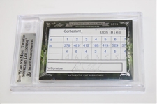 Gene Sarazen 2021 WGHoF Cut Edition & 2014 Jack Fleck/Ray Floyd 1/1 Legends of Links BECKETT