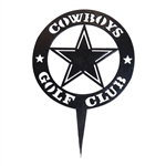 Cowboys Golf Club Tee Marker