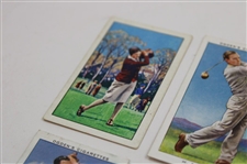 (3) Ogden's Cigarette Champions Of 1936 Card & (3) Park Drive Cigarette Champions Cards