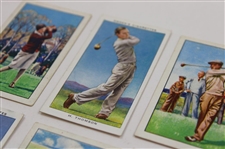 (3) Ogden's Cigarette Champions Of 1936 Card & (3) Park Drive Cigarette Champions Cards