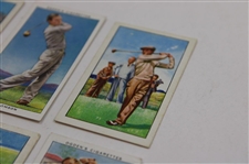 (3) Ogden's Cigarette Champions Of 1936 Card & (3) Park Drive Cigarette Champions Cards