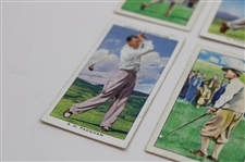 (3) Ogden's Cigarette Champions Of 1936 Card & (3) Park Drive Cigarette Champions Cards