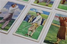(3) Ogden's Cigarette Champions Of 1936 Card & (3) Park Drive Cigarette Champions Cards
