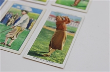 (3) Ogden's Cigarette Champions Of 1936 Card & (3) Park Drive Cigarette Champions Cards