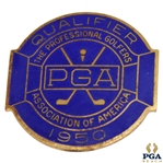 1950 PGA Championship at Scioto CC Contestant Badge - Chandler Harper Winner