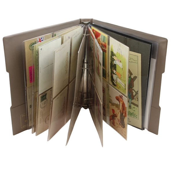 Binder of Postcards & First Day Covers Nelson Watkins & Others