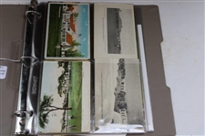 Binder of Postcards & First Day Covers Nelson Watkins & Others