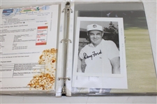Binder of Signed Photos Couples, Els, Daly & Others JSA ALOA
