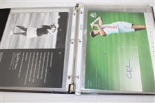 Binder of Signed Photos Lehman & Others JSA ALOA