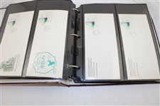 Binder of First Day Covers Some Signed Nicklaus & Others JSA ALOA