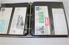 Binder of First Day Covers Some Signed Nicklaus & Others JSA ALOA