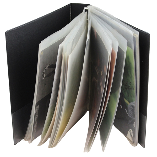 Binder of Signed Photos Price, Olazabal & Others JSA ALOA