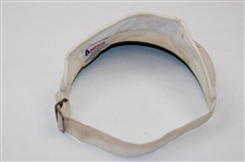 Nick Price, Scott Hoch, Mark O'Meara & others Signed Bay Hill Inv. Visor w/Badge JSA ALOA