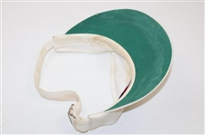 Nick Price, Scott Hoch, Mark O'Meara & others Signed Bay Hill Inv. Visor w/Badge JSA ALOA