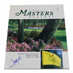 Jose Maria Olazabal Signed 1999 Masters Journal JSA ALOA