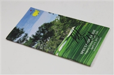 Bubba Watson Signed 2012 Masters Spectator Guide JSA ALOA