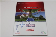 Vijay Singh & Padraig Harrington Signed Tour Championship Programs (2008 & 2009) JSA ALOA