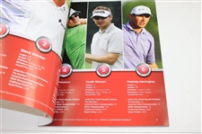 Vijay Singh & Padraig Harrington Signed Tour Championship Programs (2008 & 2009) JSA ALOA