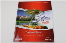 Vijay Singh & Padraig Harrington Signed Tour Championship Programs (2008 & 2009) JSA ALOA