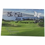 Steve Stricker Signed Plantation Course Scorecard JSA ALOA