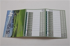 Steve Stricker Signed Plantation Course Scorecard JSA ALOA
