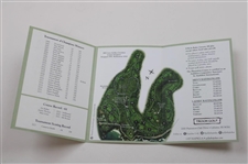 Steve Stricker Signed Plantation Course Scorecard JSA ALOA