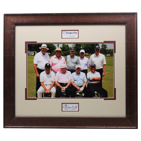 2015 Insperity Invitational 3M Greats of Golf Photo - Framed
