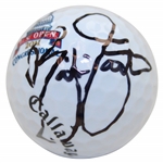 Rickie Fowler Signed 2011 US Open Congressional Logo Golf Ball JSA ALOA