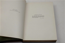 1927 'Golf Architecture in America' Book by George Thomas