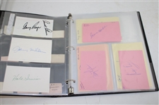 Album With (110) Signed Cuts From 1920-2020