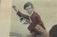 Temper A. B. Frost Water Color Print - Framed