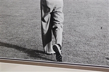 Ben Hogan 1950 US Open 1 Iron Shot on 18th Hole at Merion Photo - Framed & Double Matted 