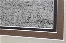 Ben Hogan 1950 US Open 1 Iron Shot on 18th Hole at Merion Photo - Framed & Double Matted 
