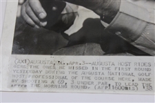 Ed Dudley 'Augusta Host Rides High' Press Photo