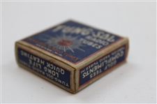 Vintage Tung-Sol Radio Tubes Golf Advertising Tees Box w/Two (2) Tung-Sol Tees