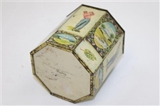 MacGregor Golf Themed Octagonal Tin Container with Lid - Employee Gift - Made in Belgium