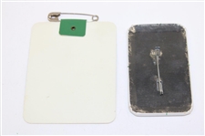 1989 Walker Cup at Peachtree GC Media Badge & 1991 US Open at Hazeltine Photo Badge #189