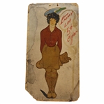 Emmy Lou 5c Cigar Lady Golfer with Bag & Clubs Ad