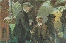 The Old Appletree Gang Print 1888-Framed